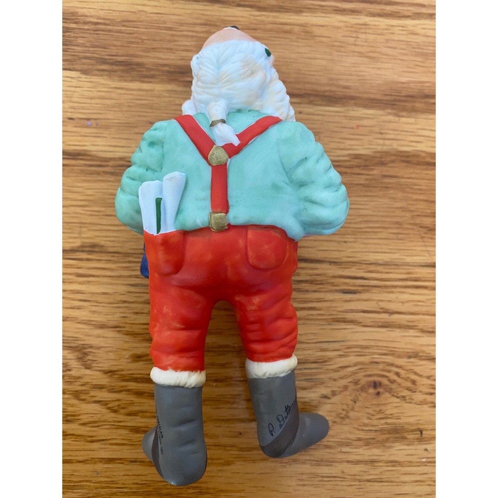 Hallmark Keepsake Ornament 1986 On the Right Track Santa Christmas P Dutkin - Picture 3 of 7
